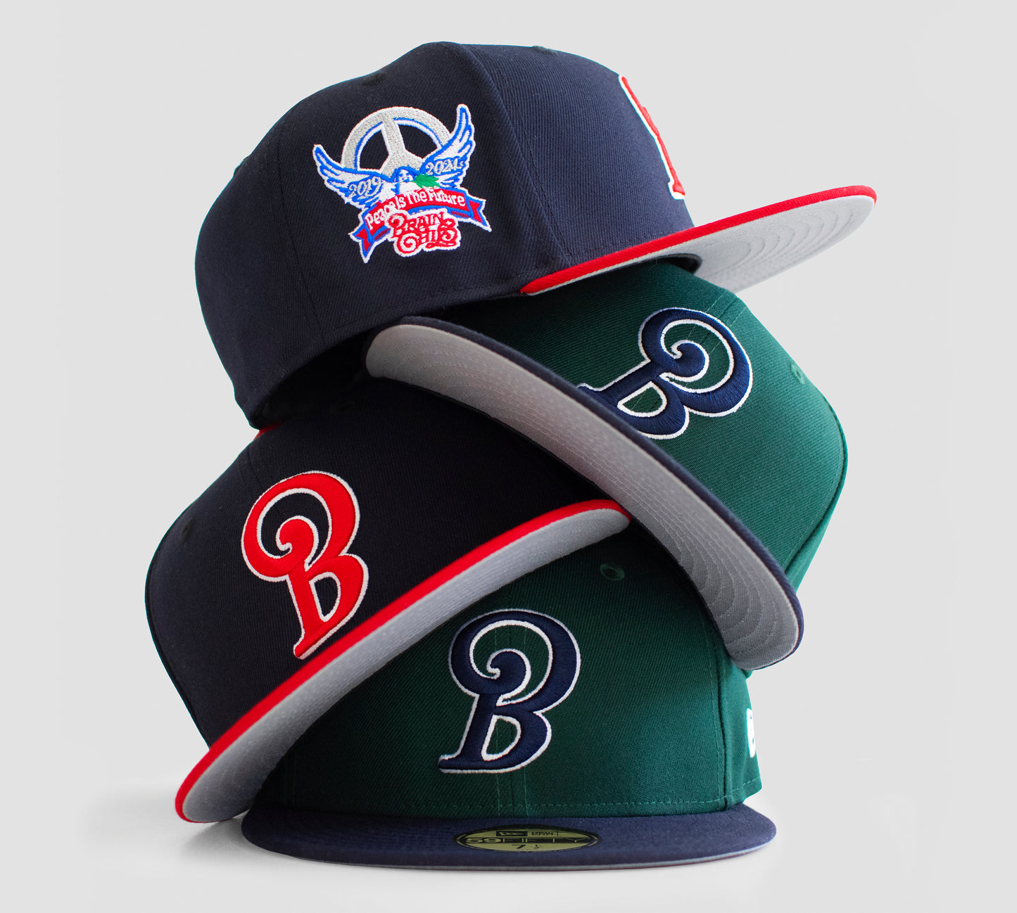 BC x P.E.A.C.E - NVY/RED