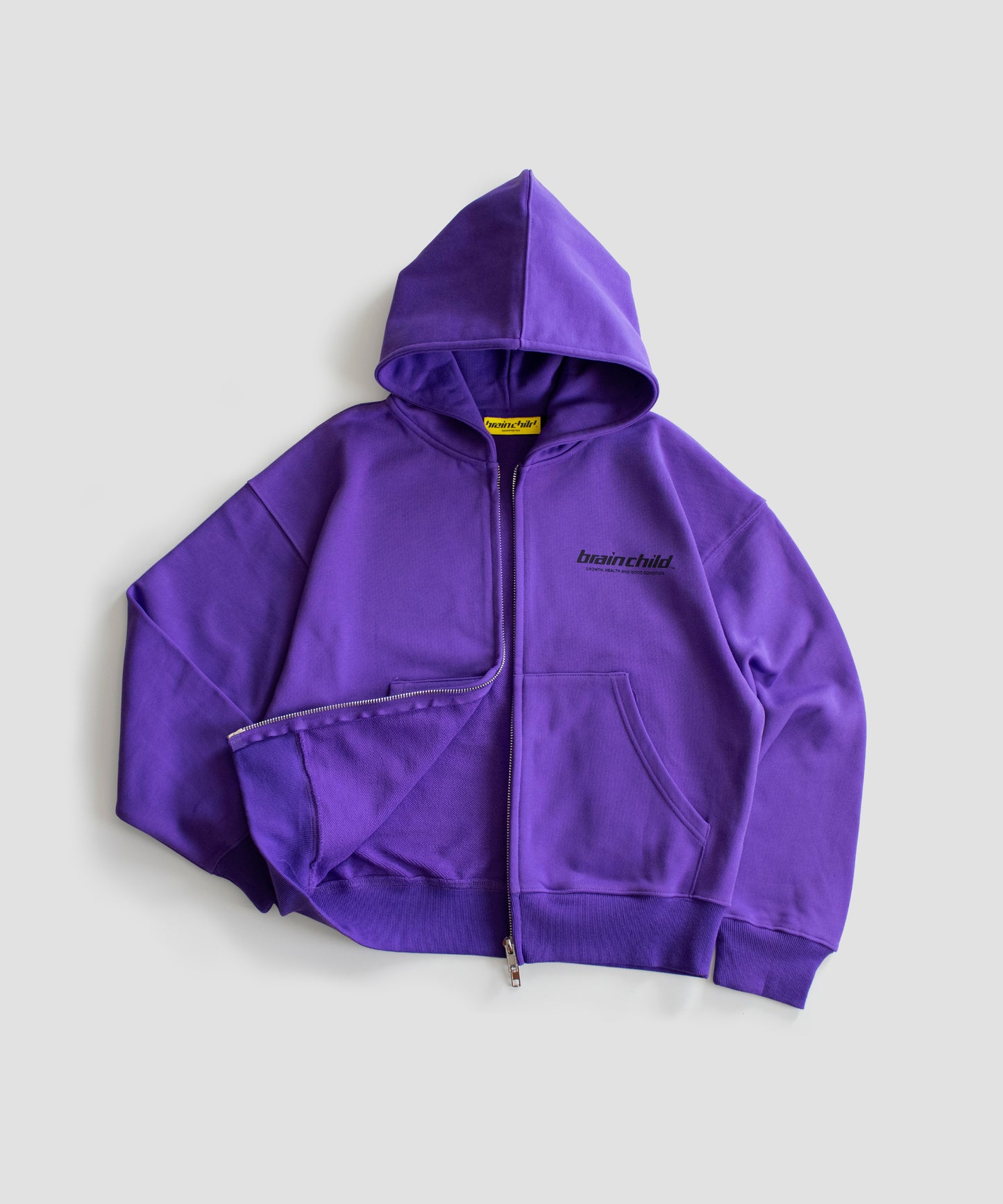 Logo Zip Hood - PURP