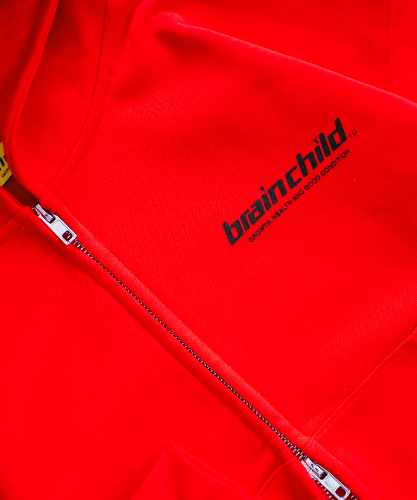 Logo Zip Hood - RED