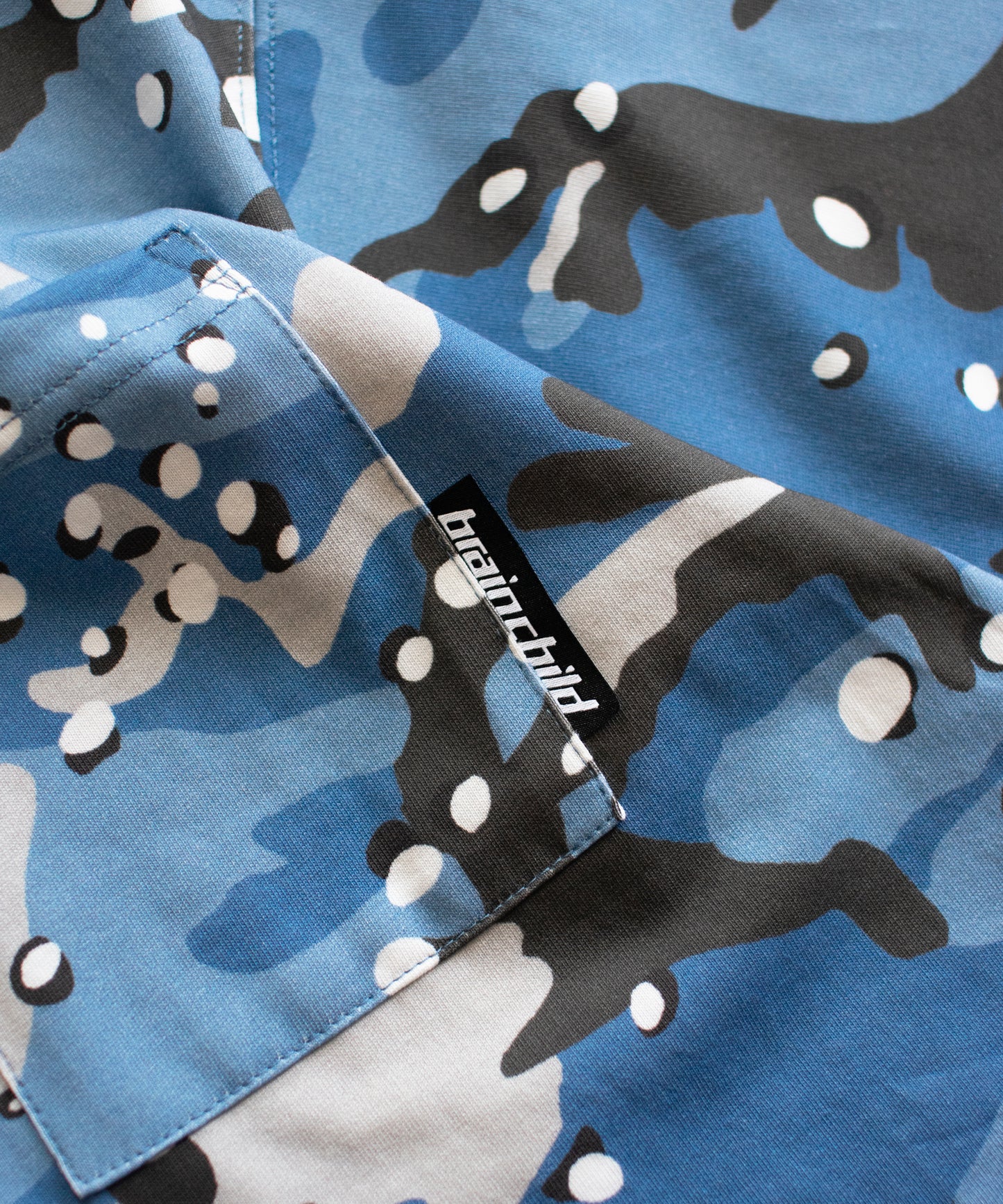 Blue Camo Tee