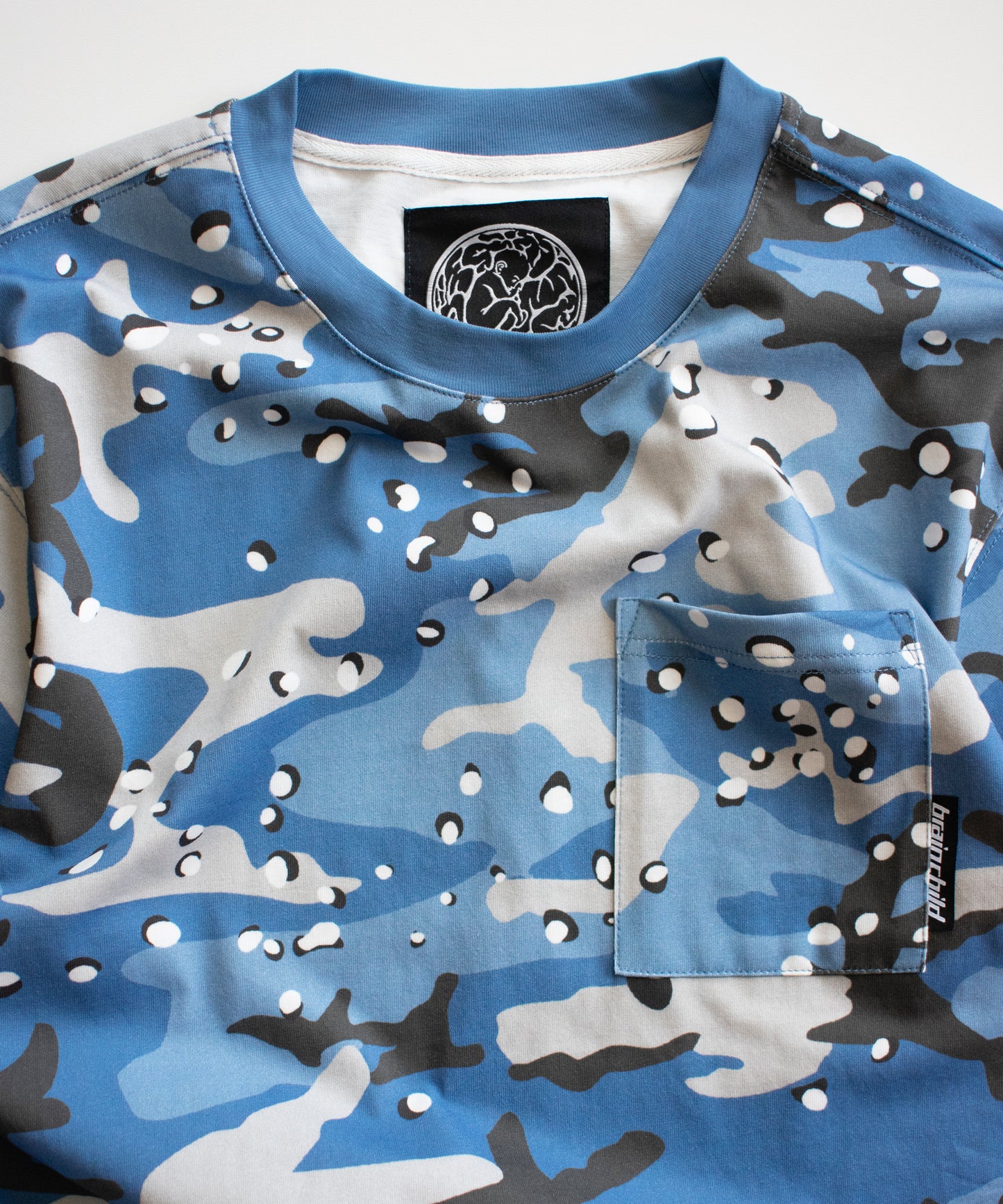 Blue Camo Tee